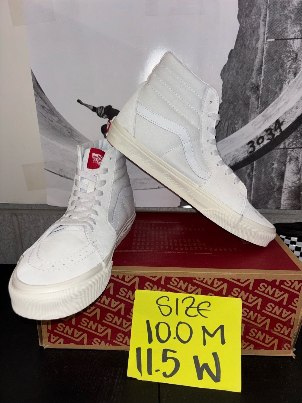 Vans Sk8-Hi Secret Lover sz 10.0 Men’s 11.5 Women’s